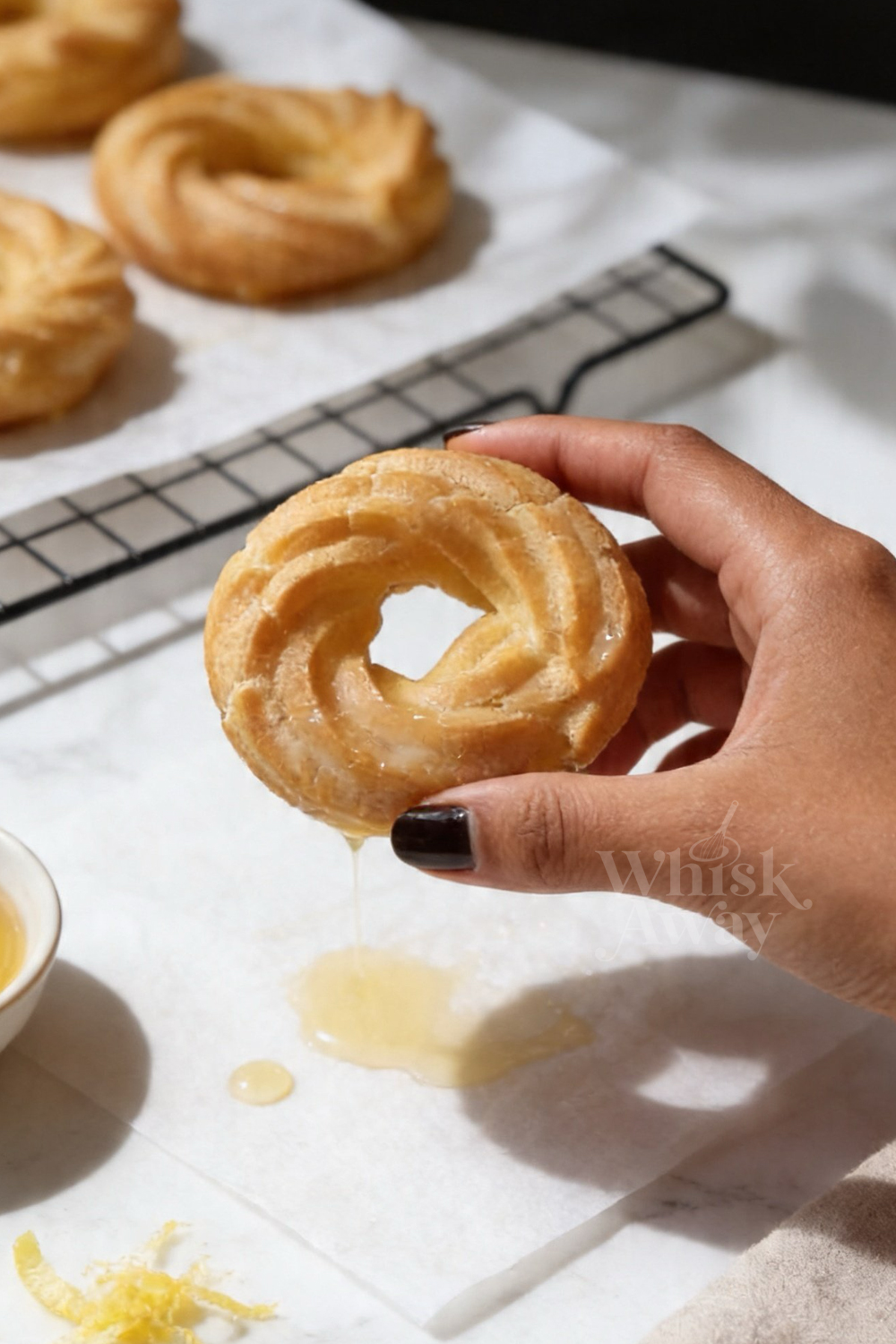 Glazed Cruller Donuts
