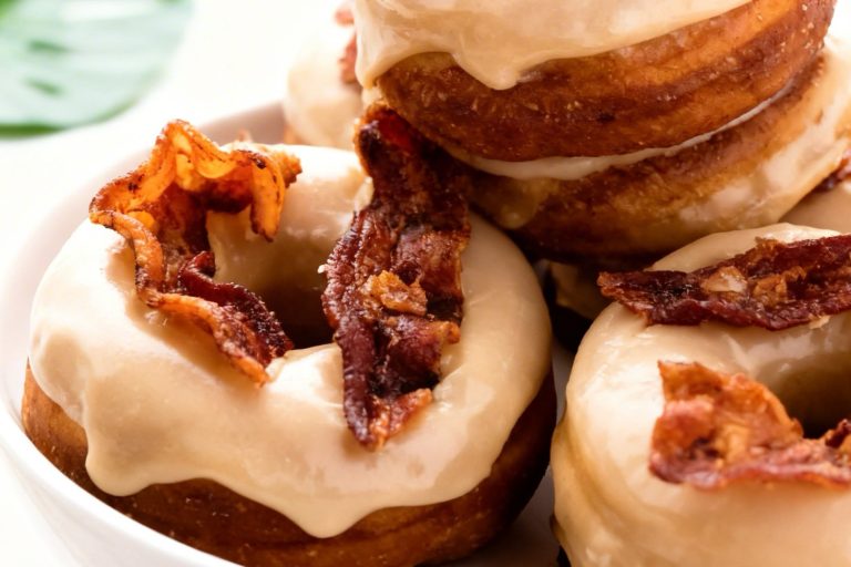 Maple Bacon Donuts