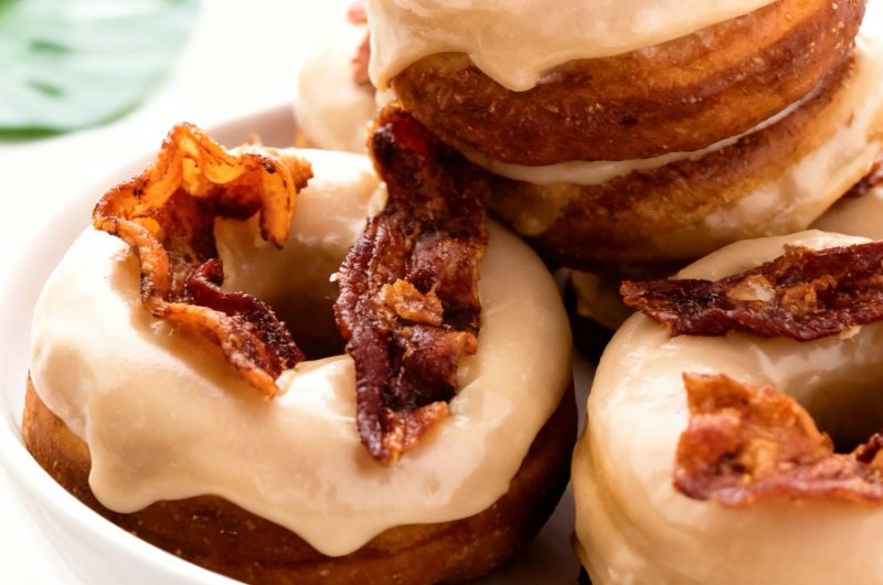 Maple Bacon Donuts
