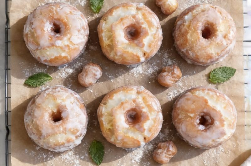Old Fashioned Sour Cream Donuts