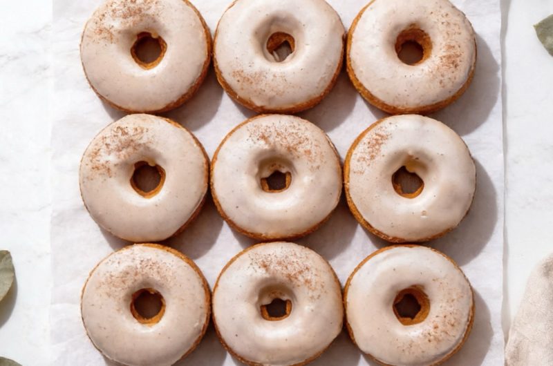 Pumpkin Spice Donuts
