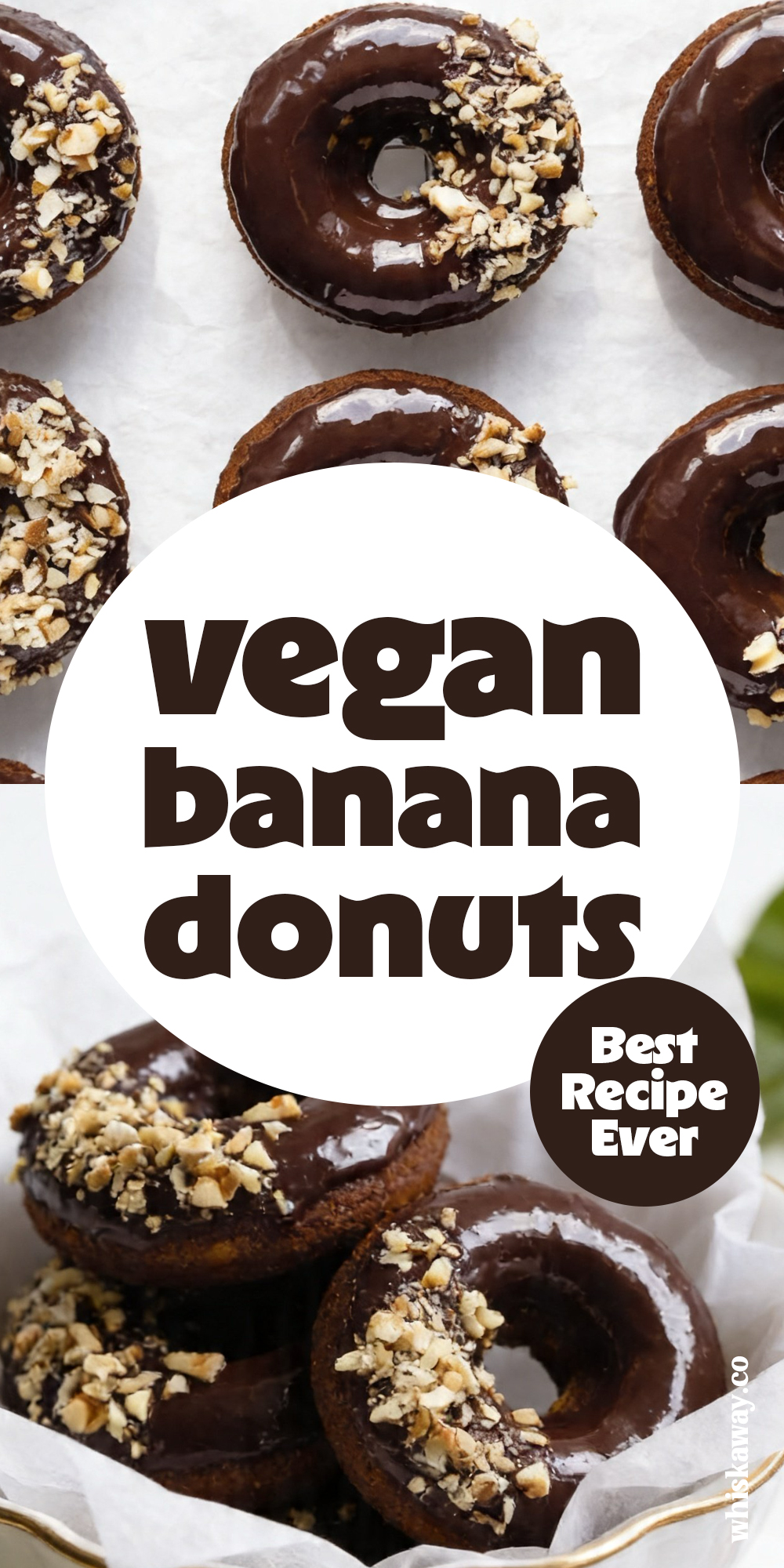 Vegan Banana Donuts pin