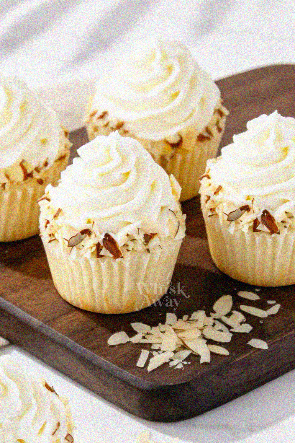 Almond Amaretto Cupcakes