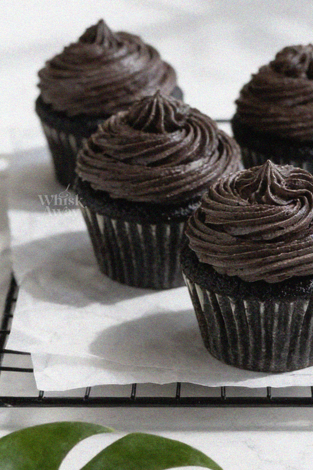 Black Cocoa Cupcakes