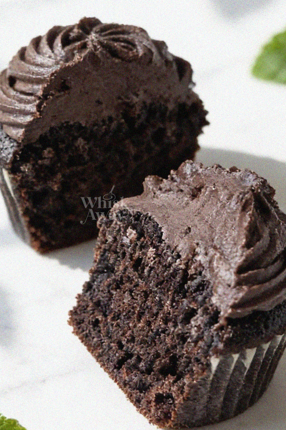 Black Cocoa Cupcakes