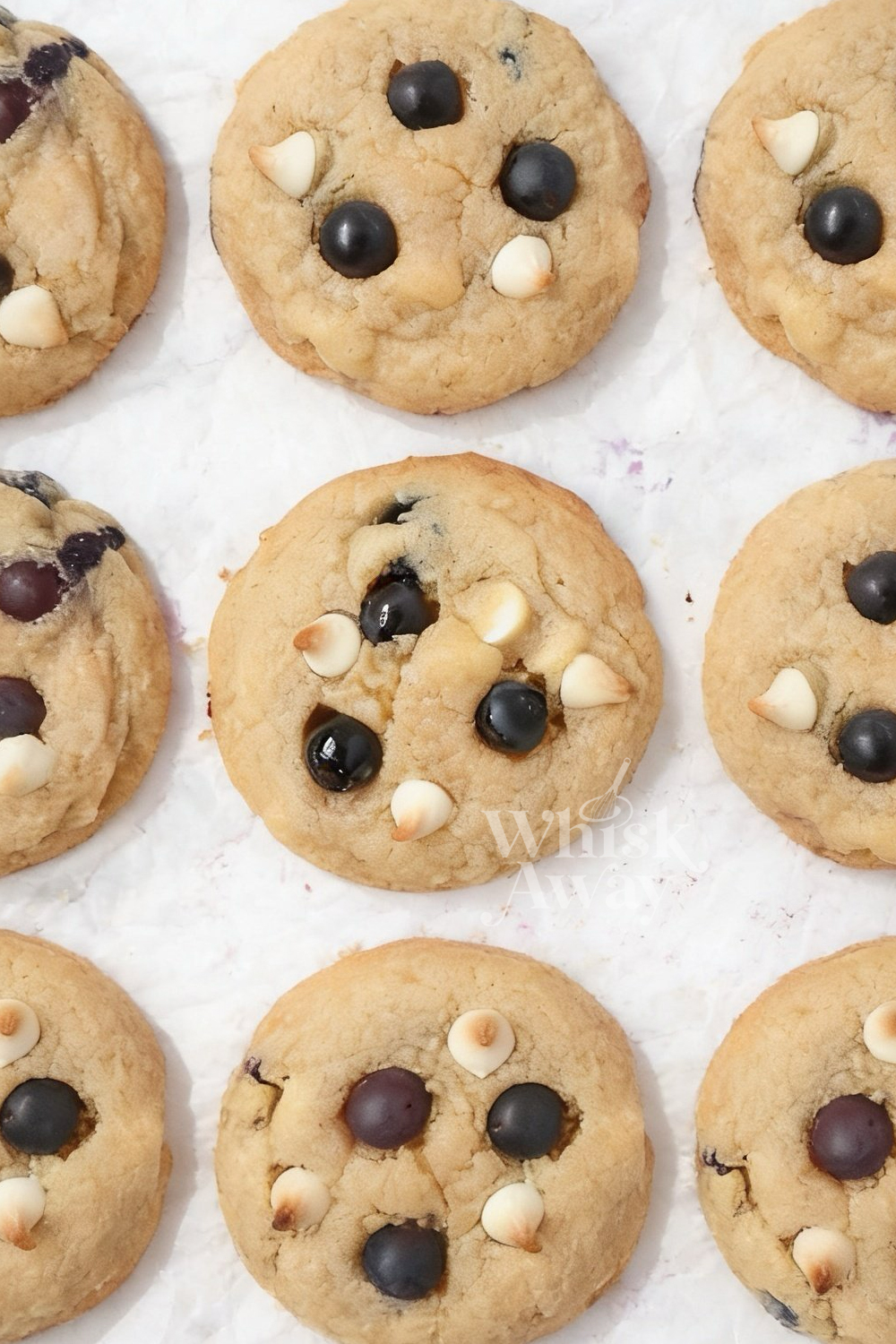 Blueberry White Chocolate Cookies