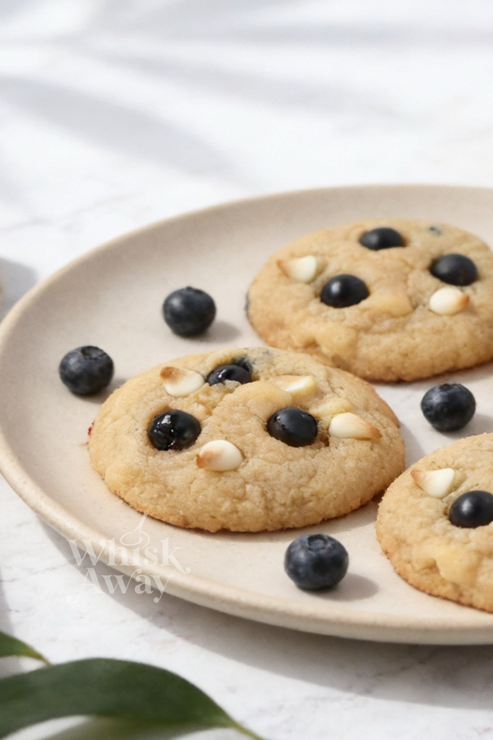 Blueberry White Chocolate Cookies