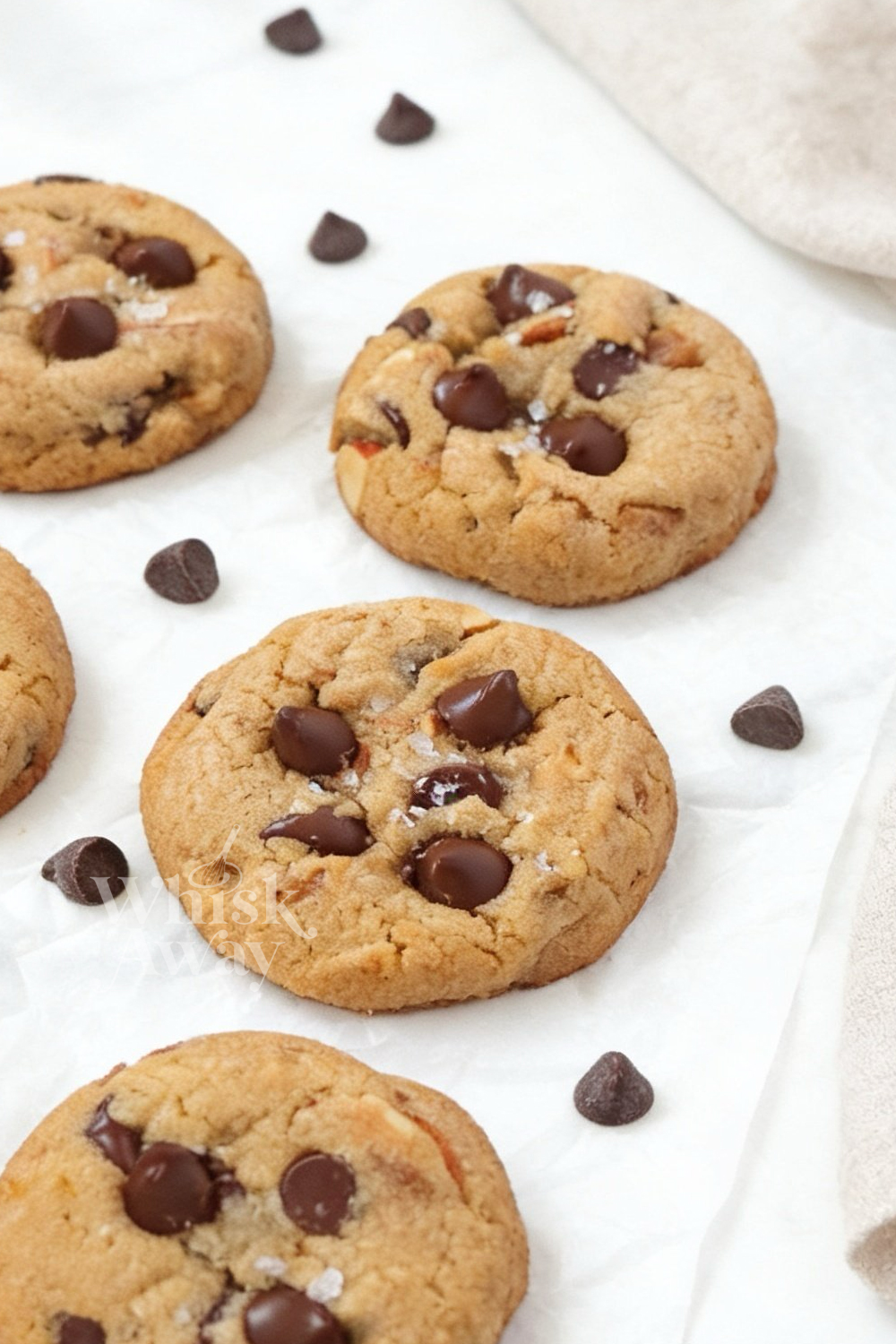 Candied Almond Chocolate Chip Cookies