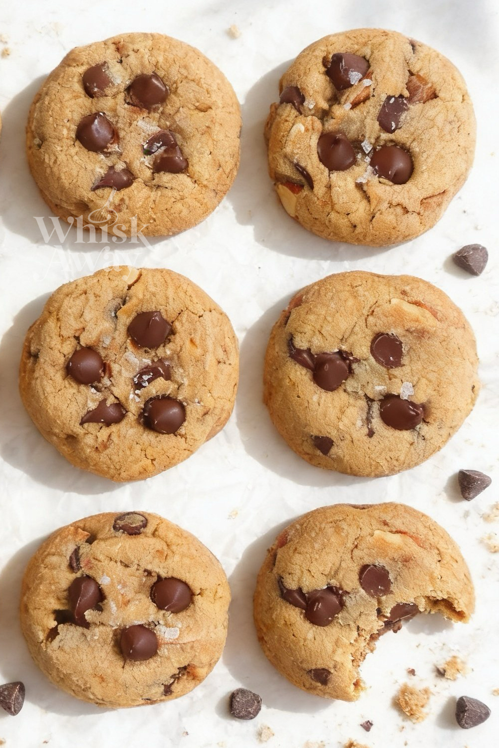 Candied Almond Chocolate Chip Cookies