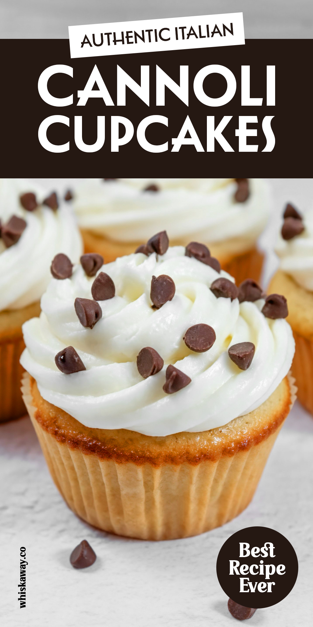 Cannoli Cupcakes