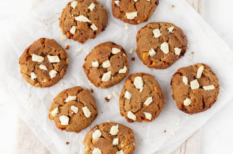 Chai White Chocolate Cookies