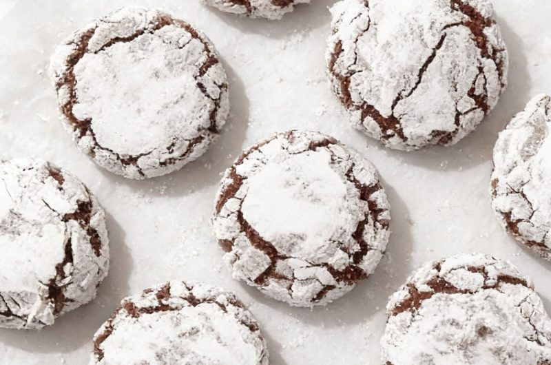 Chocolate Amaretti Cookies