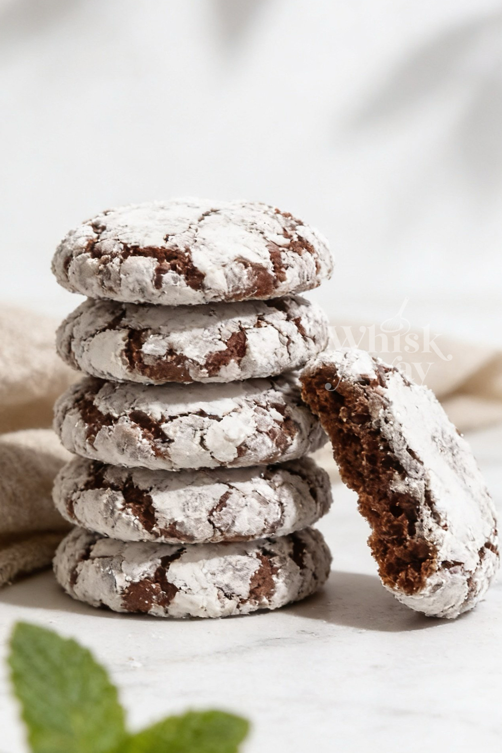 Chocolate Amaretti Cookies