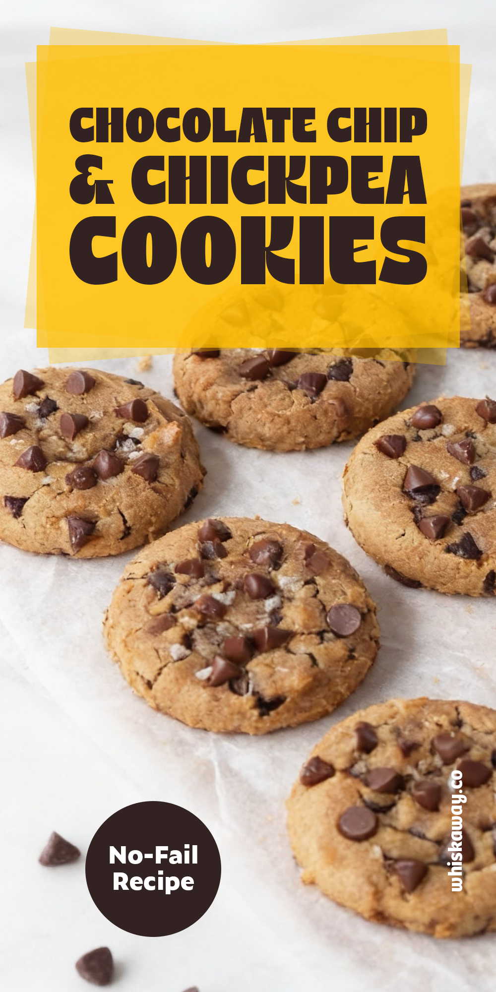 Chocolate Chip Chickpea Cookies