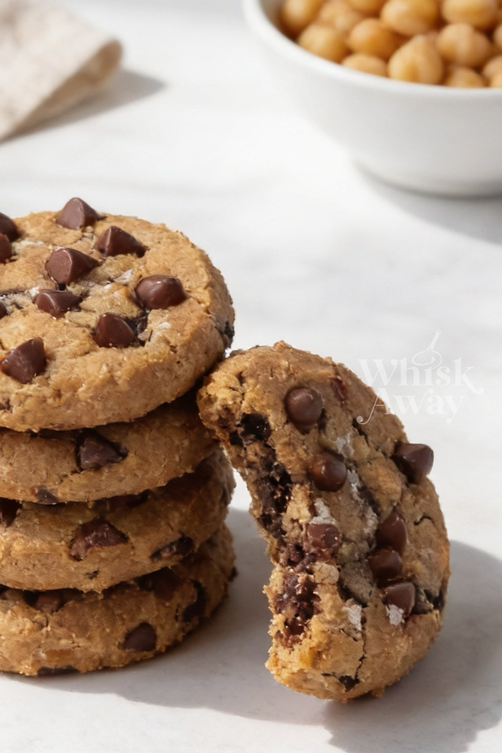 Chocolate Chip Chickpea Cookies