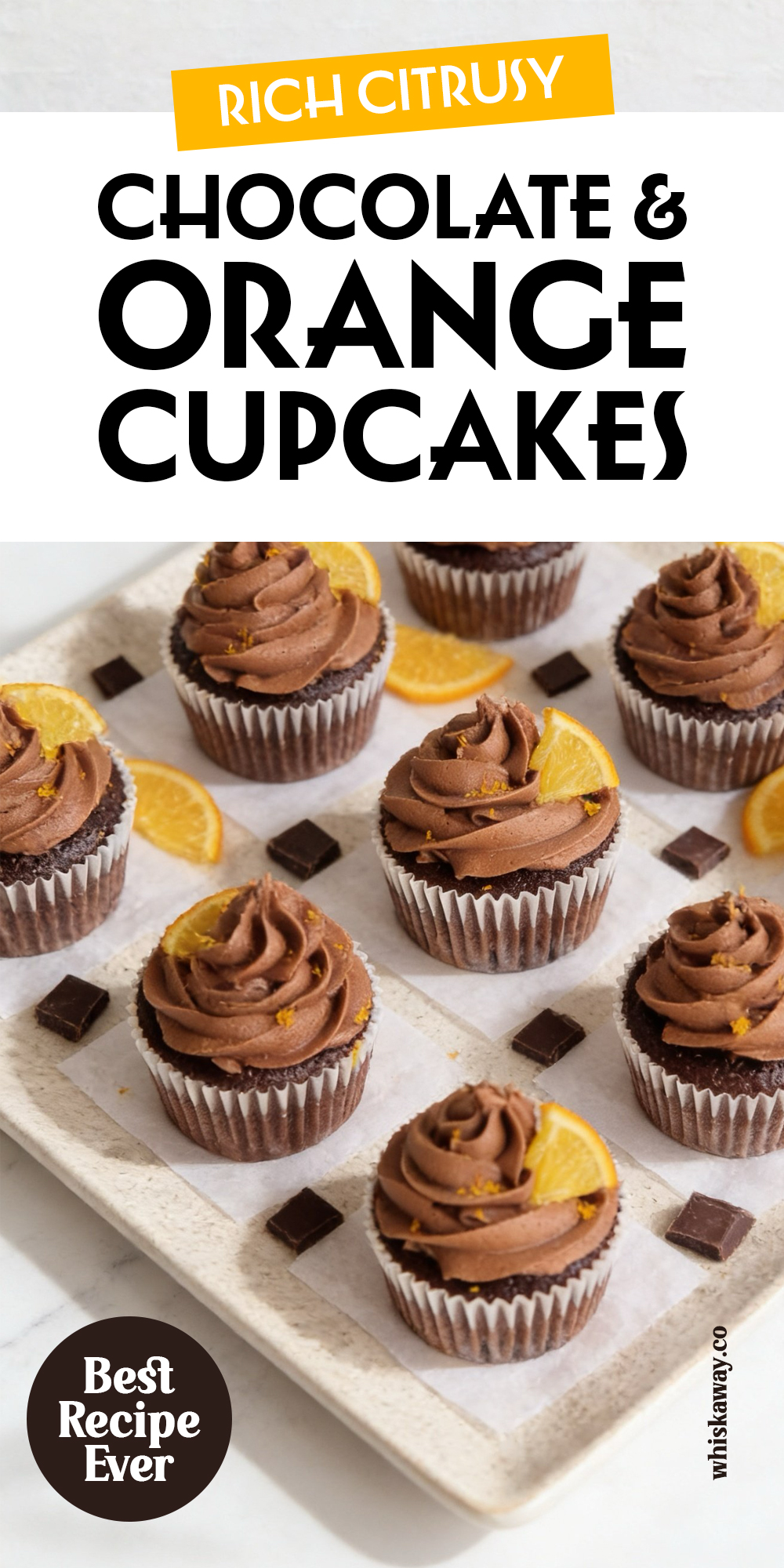 Chocolate Orange Cupcakes