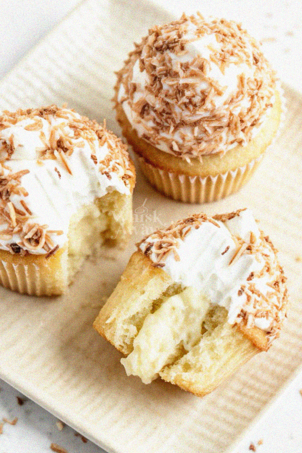 Coconut Cream Pie Cupcakes