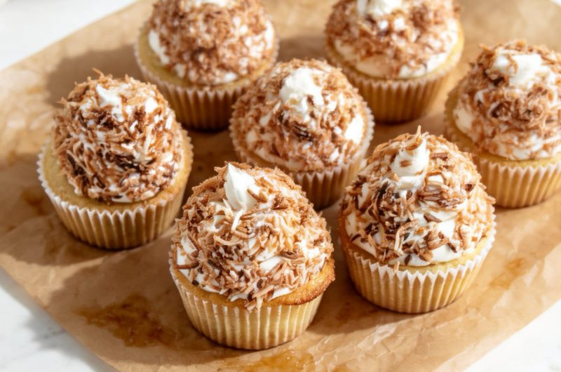 Coconut Cream Pie Cupcakes