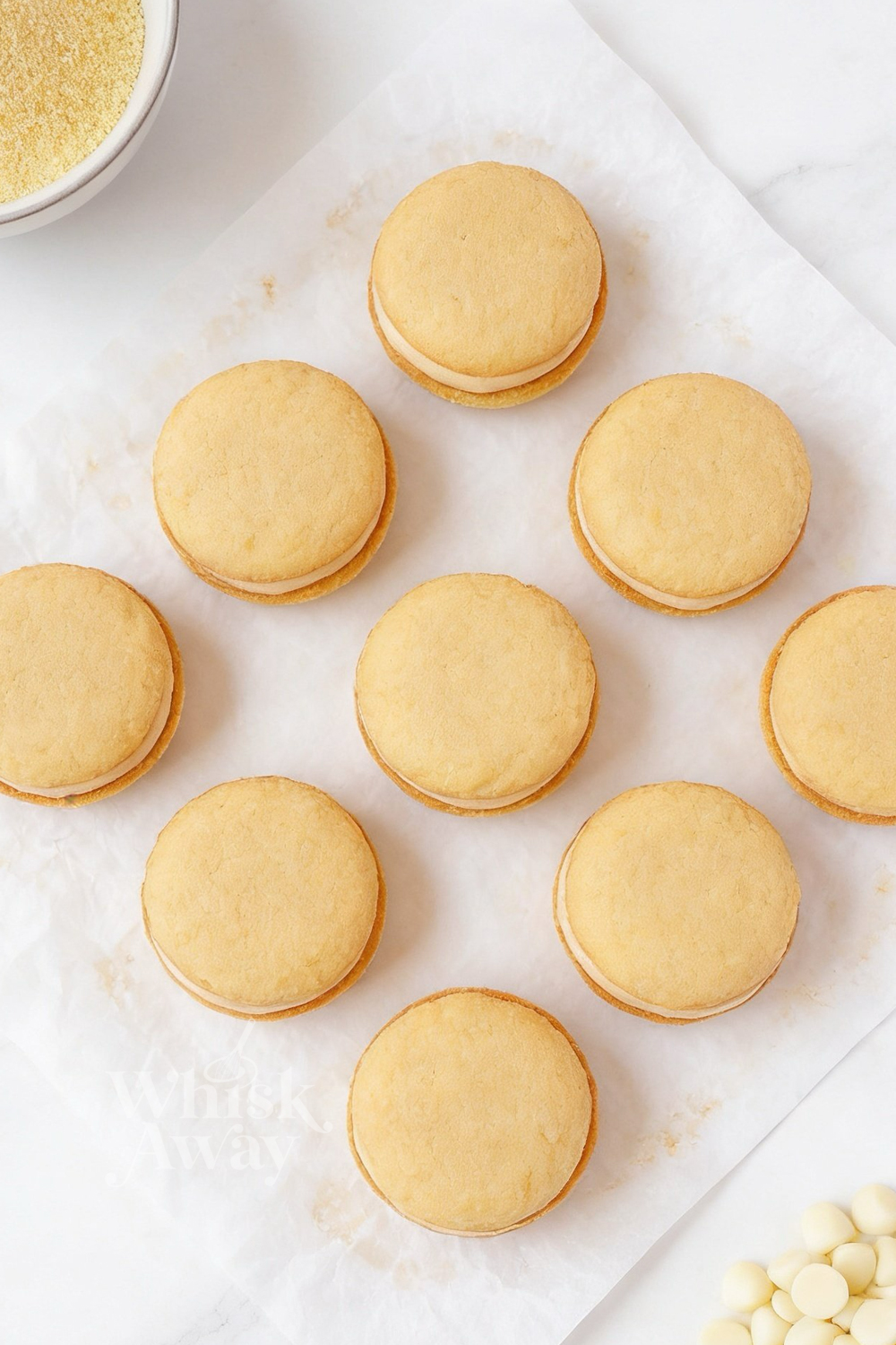 Cornmeal Sandwich Cookies