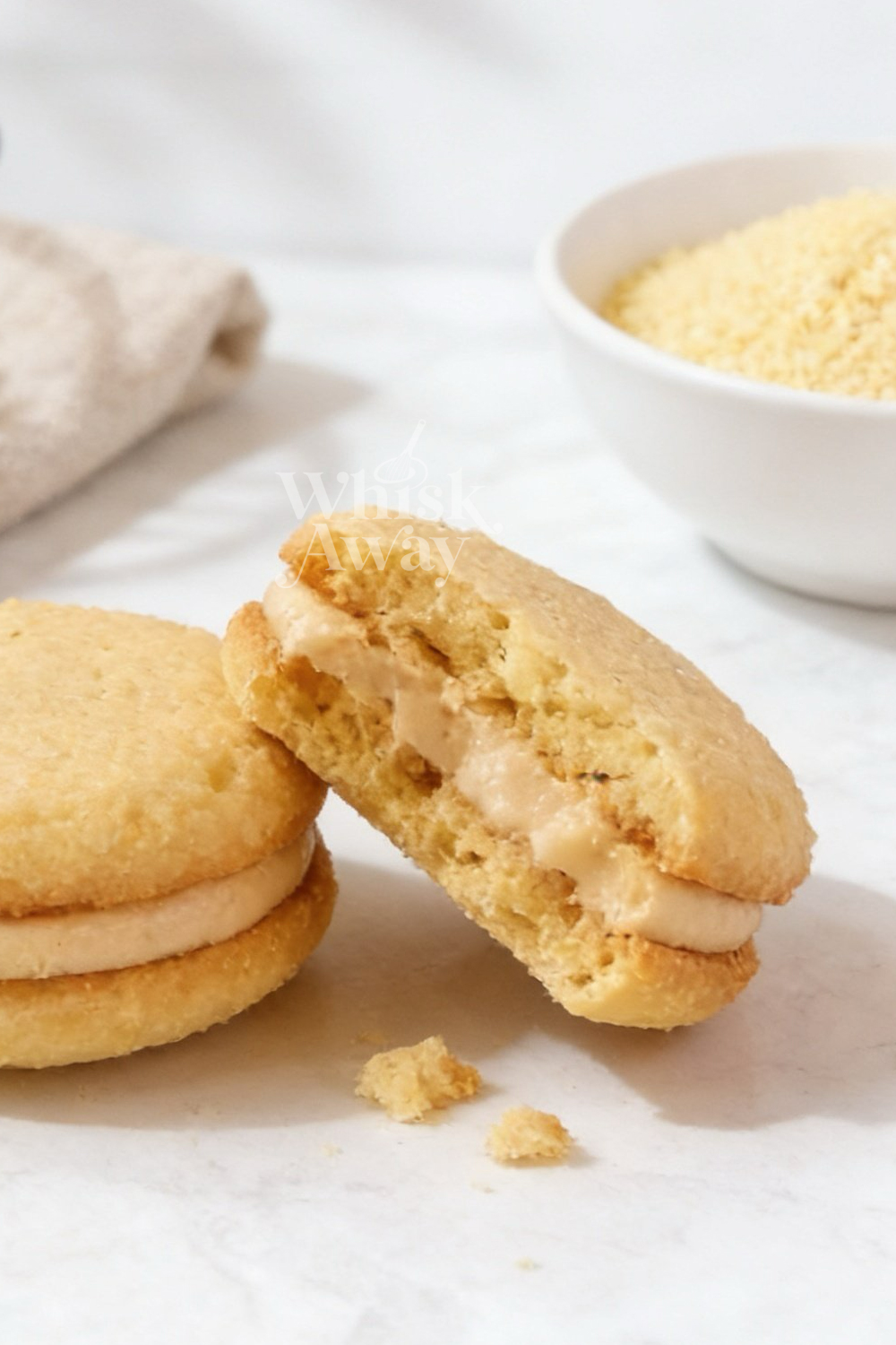 Cornmeal Sandwich Cookies