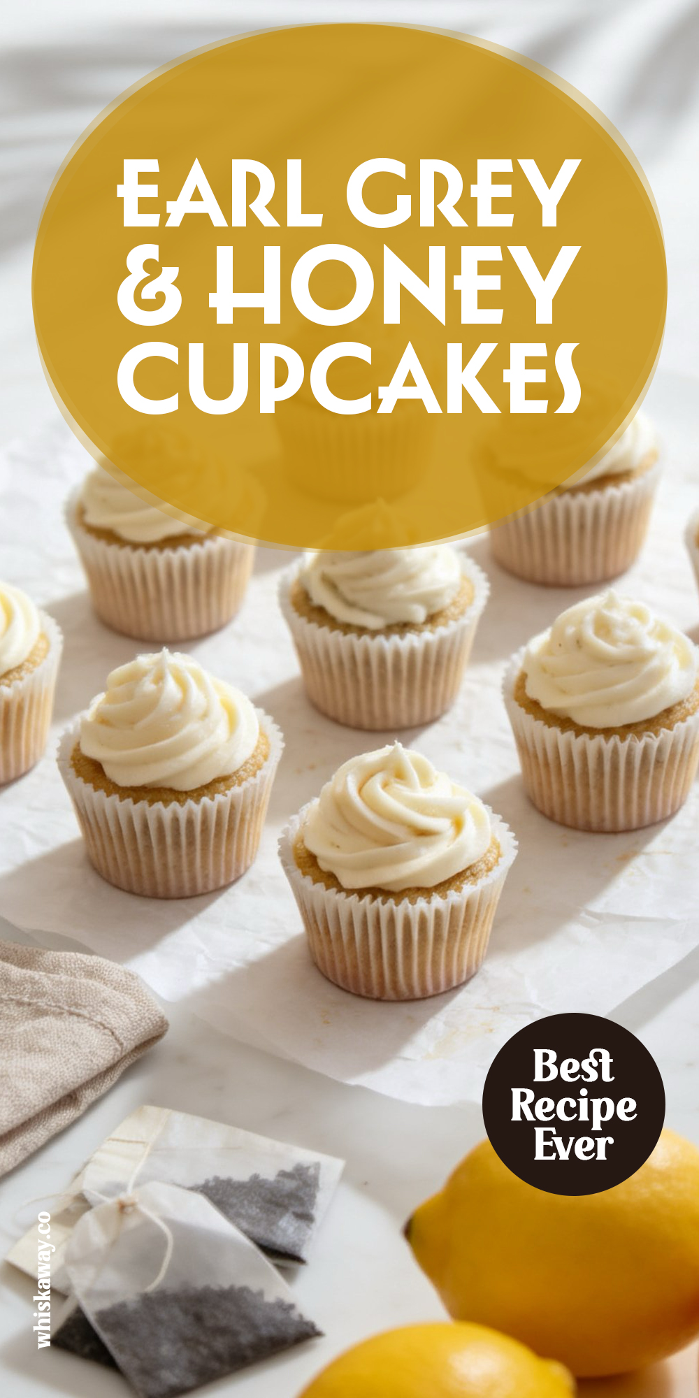 Earl Grey Cupcakes