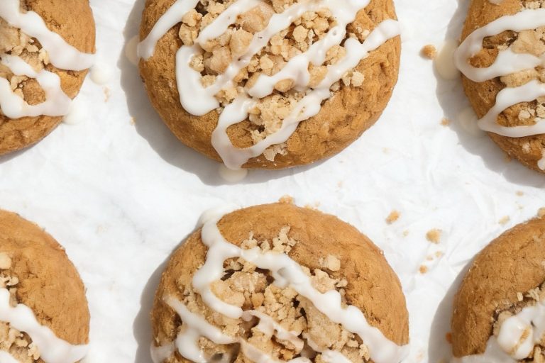 Gingerbread Coffee Cake Cookies