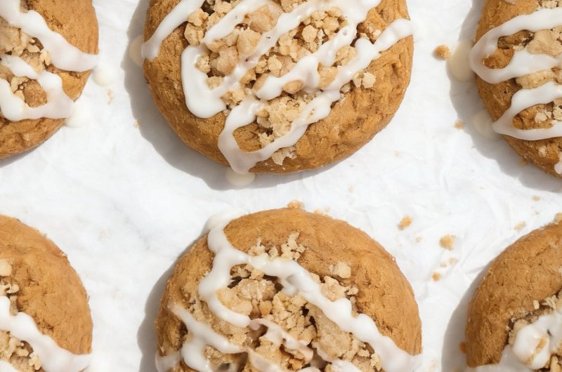 Gingerbread Coffee Cake Cookies