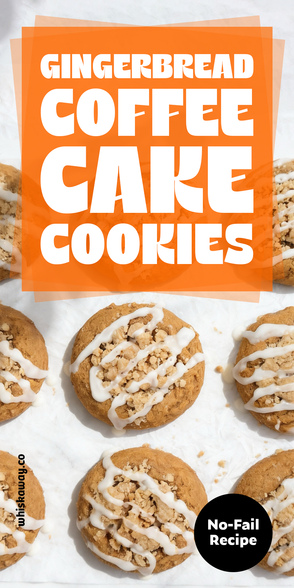 Gingerbread Coffee Cake Cookies