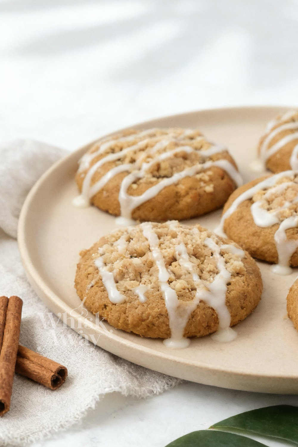 Gingerbread Coffee Cake Cookies