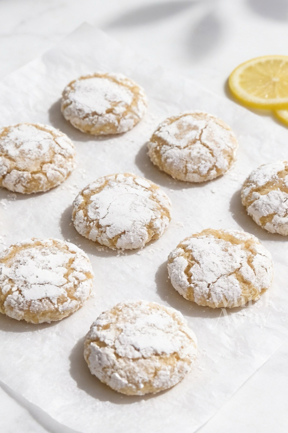 Lemon Amaretti Cookies