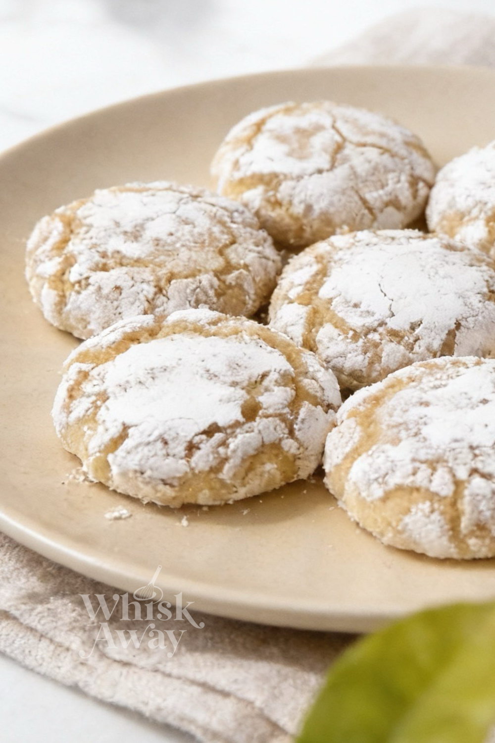 Lemon Amaretti Cookies