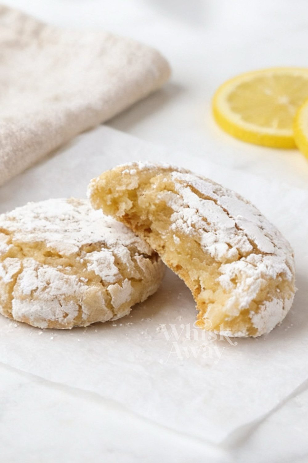 Lemon Amaretti Cookies