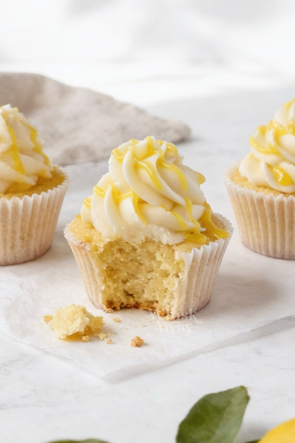 Lemon Curd Cupcakes