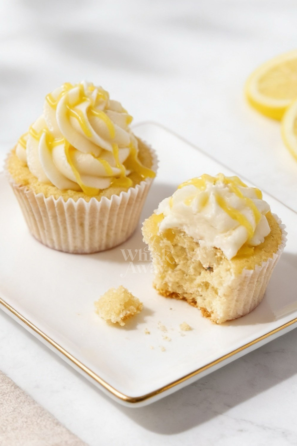 Lemon Curd Cupcakes
