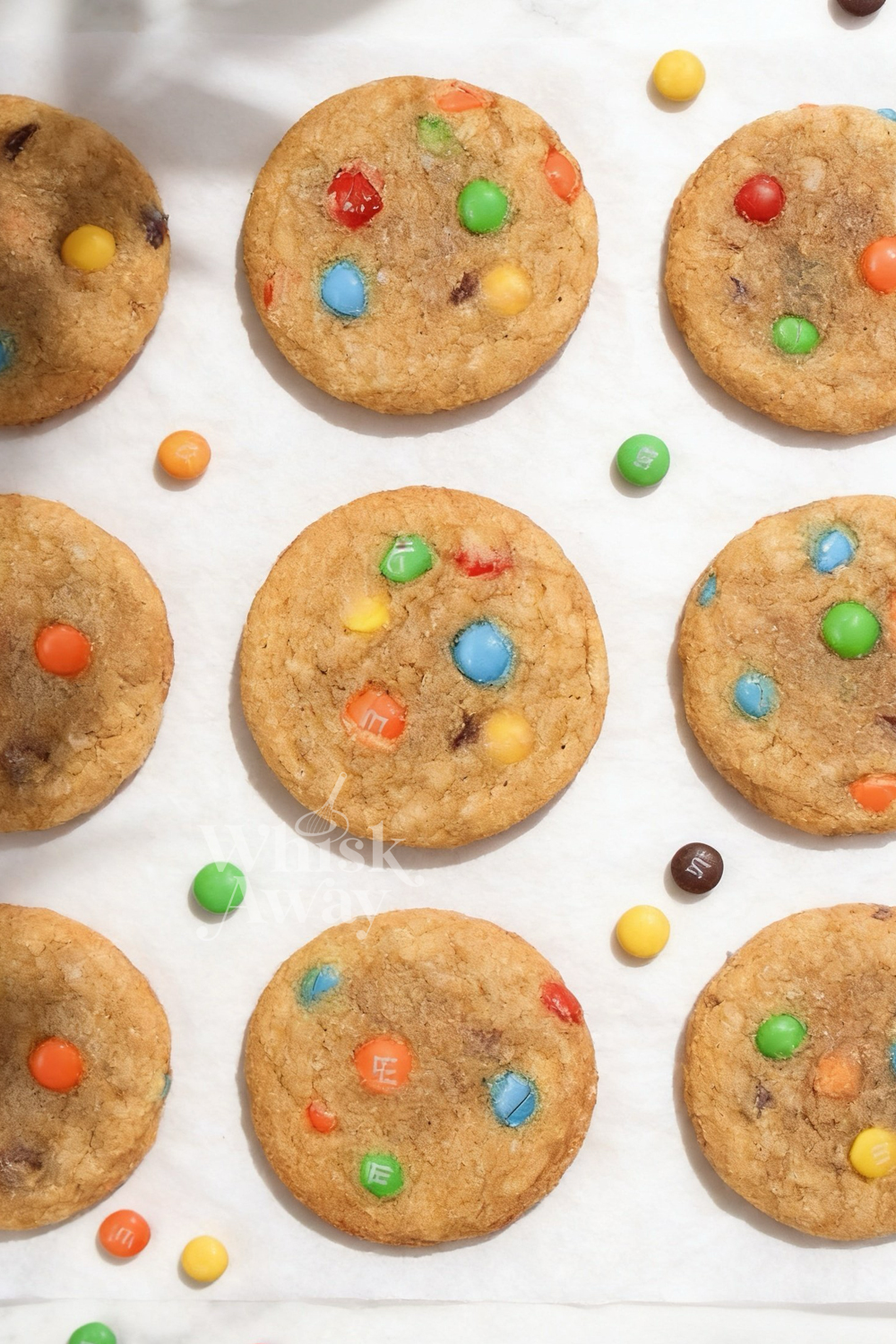 Mini M&M Cookies
