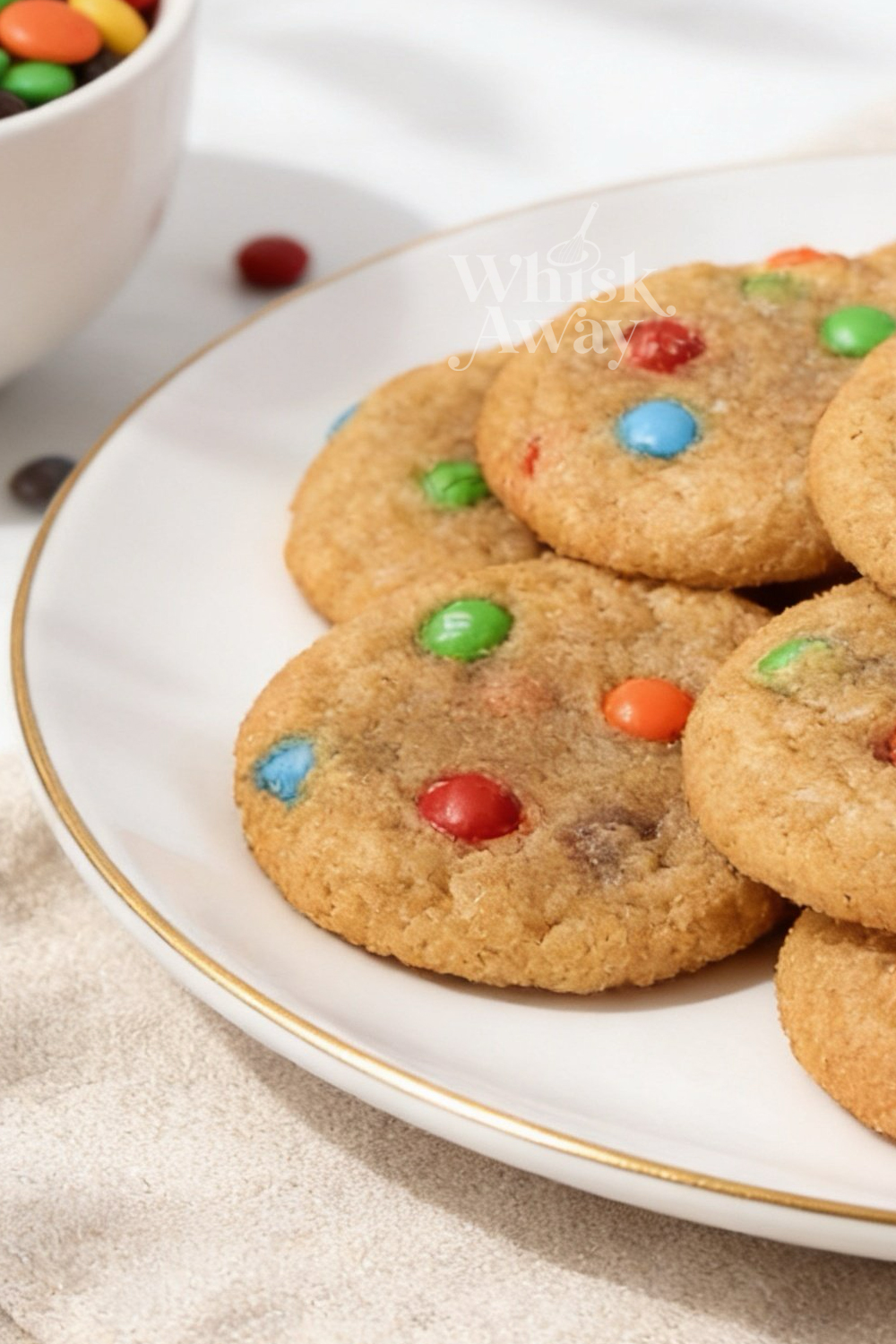 Mini M&M Cookies