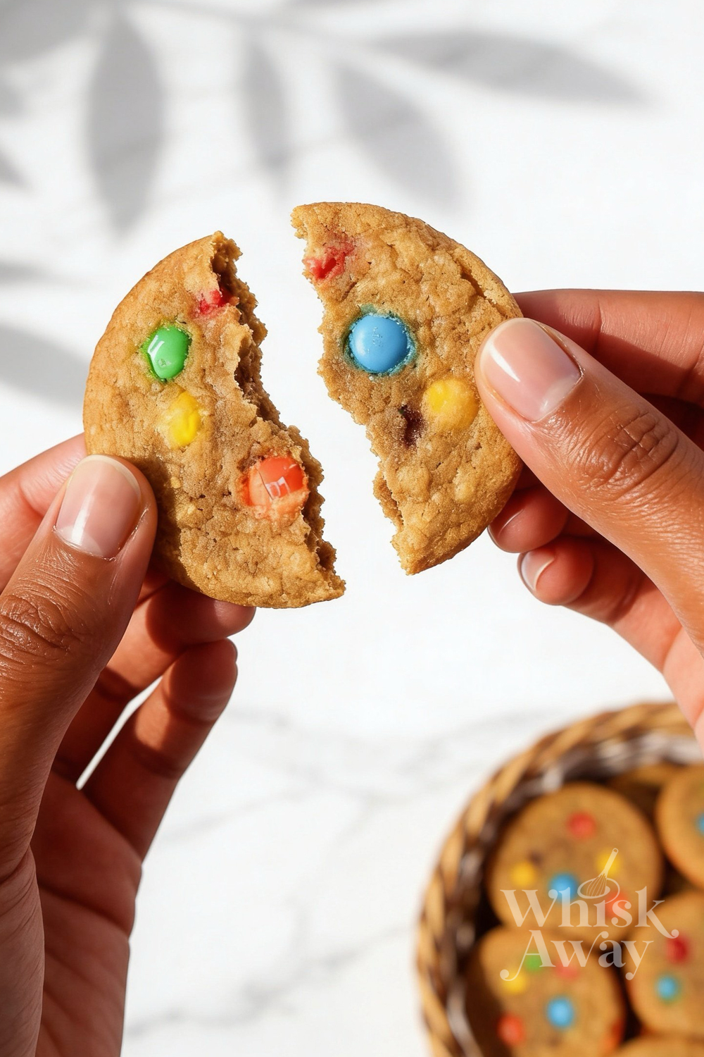 Mini M&M Cookies