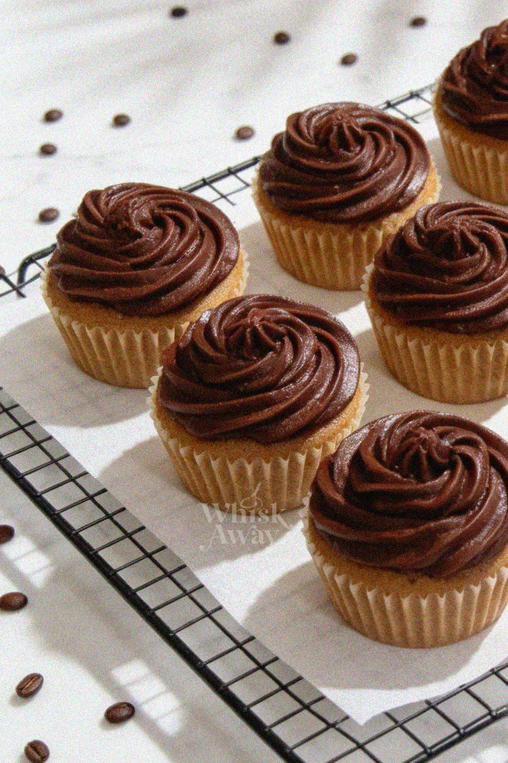Mocha Cupcakes with Coffee Frosting
