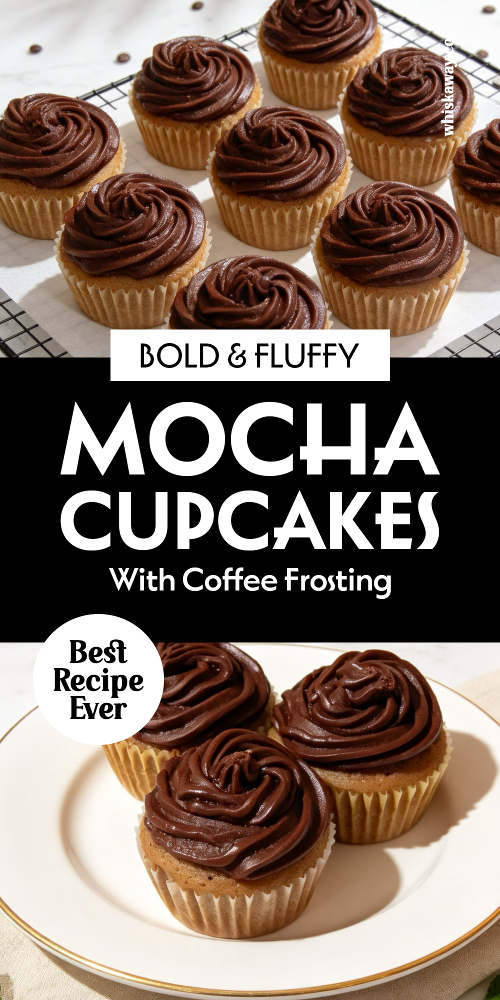 Mocha Cupcakes with Coffee Frosting