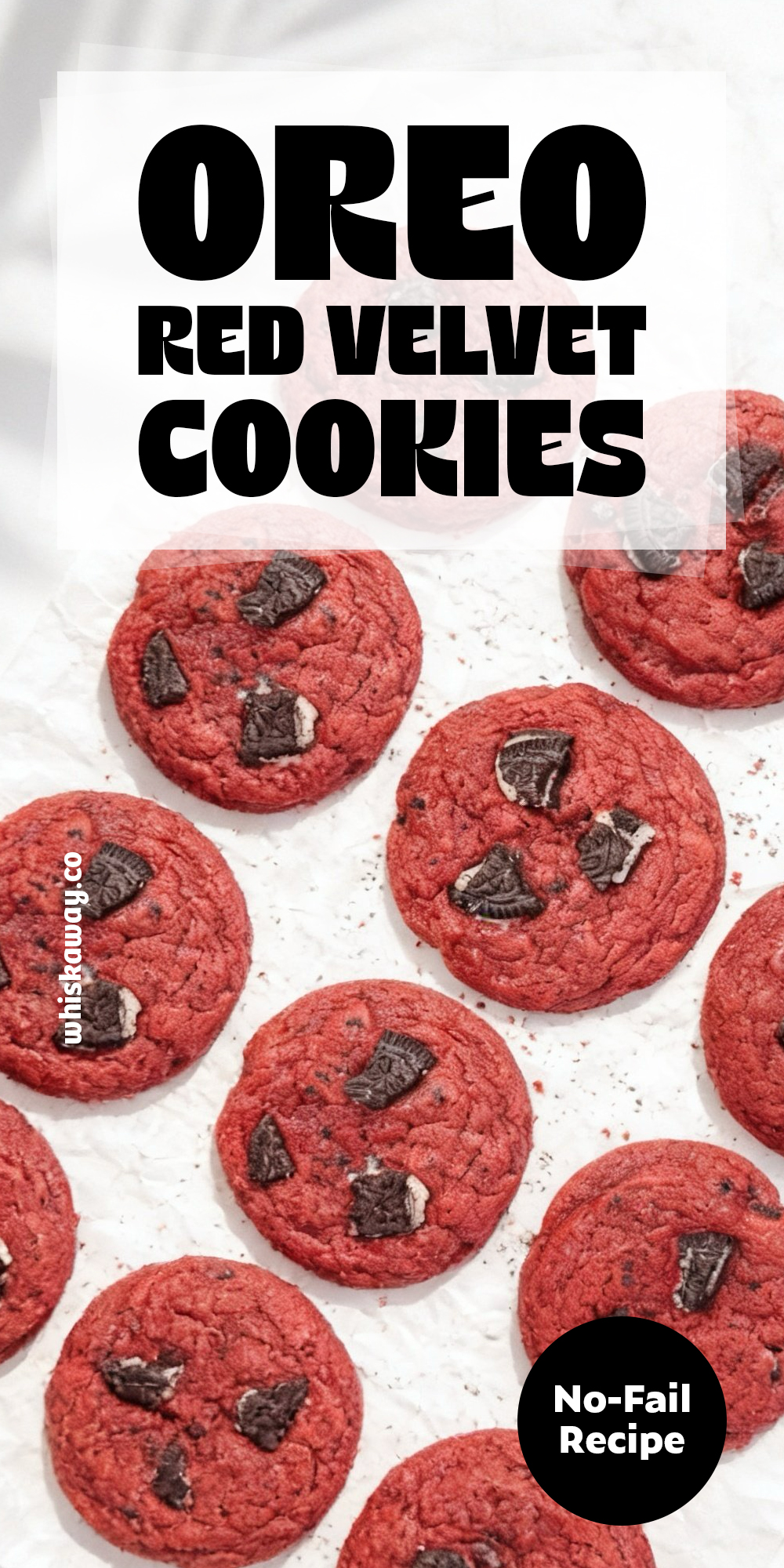 Oreo Red Velvet Cookies
