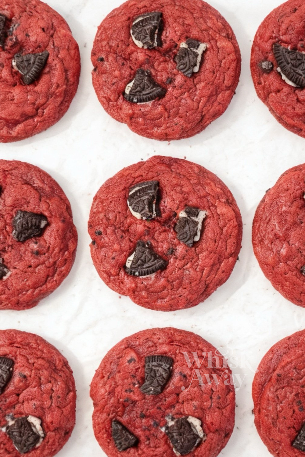 Oreo Red Velvet Cookies