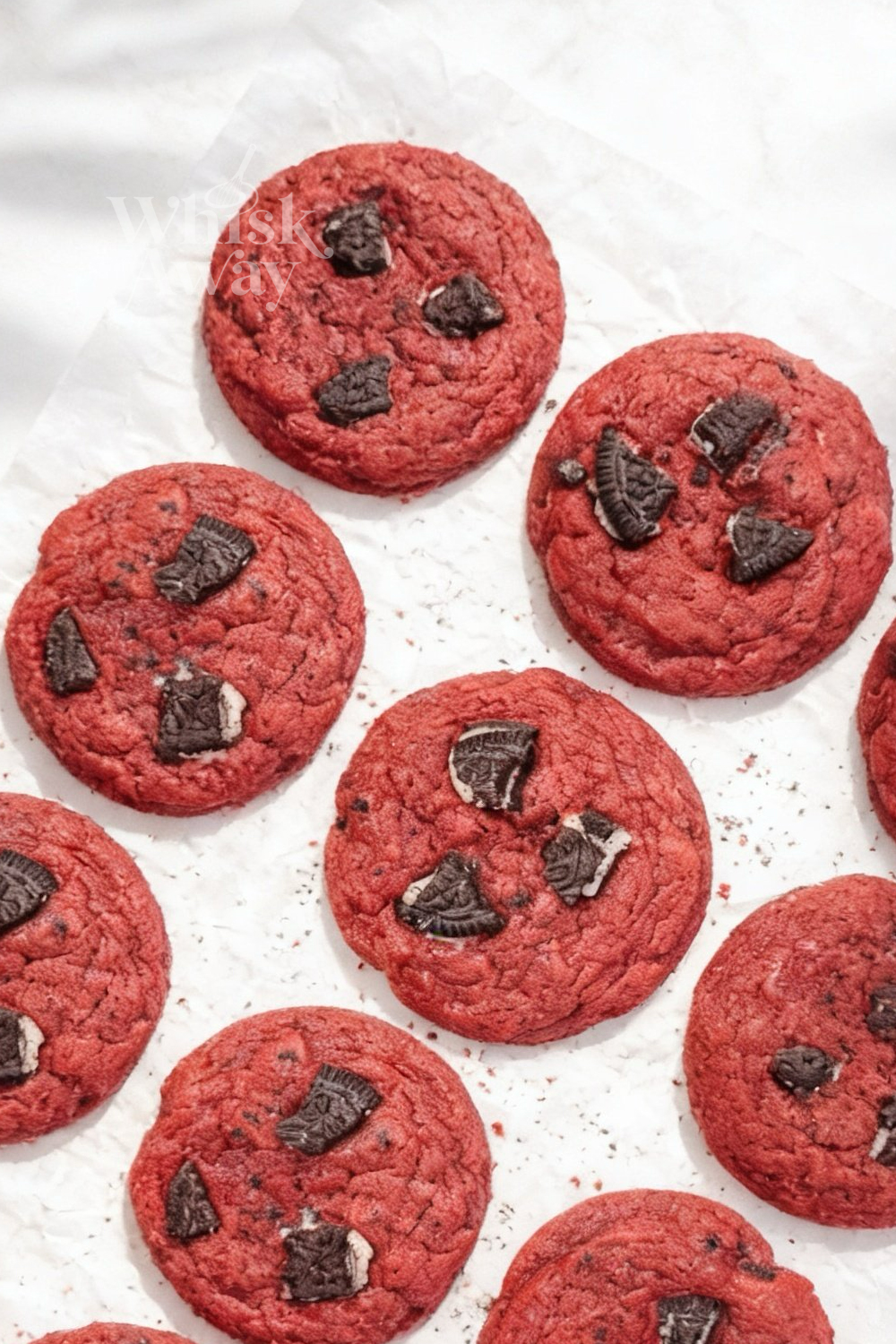 Oreo Red Velvet Cookies