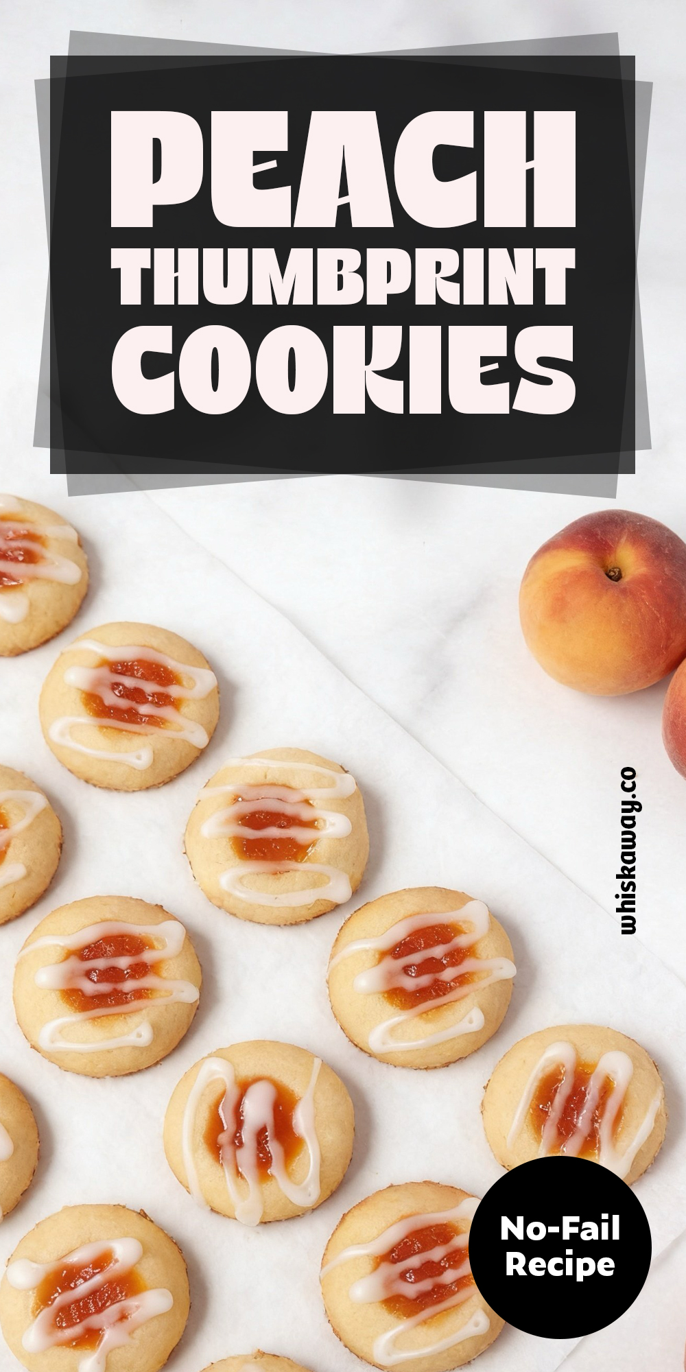 Peach Thumbprint Cookies