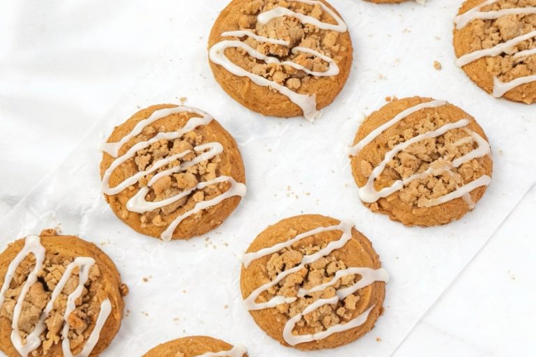 Pumpkin Coffee Cake Cookies