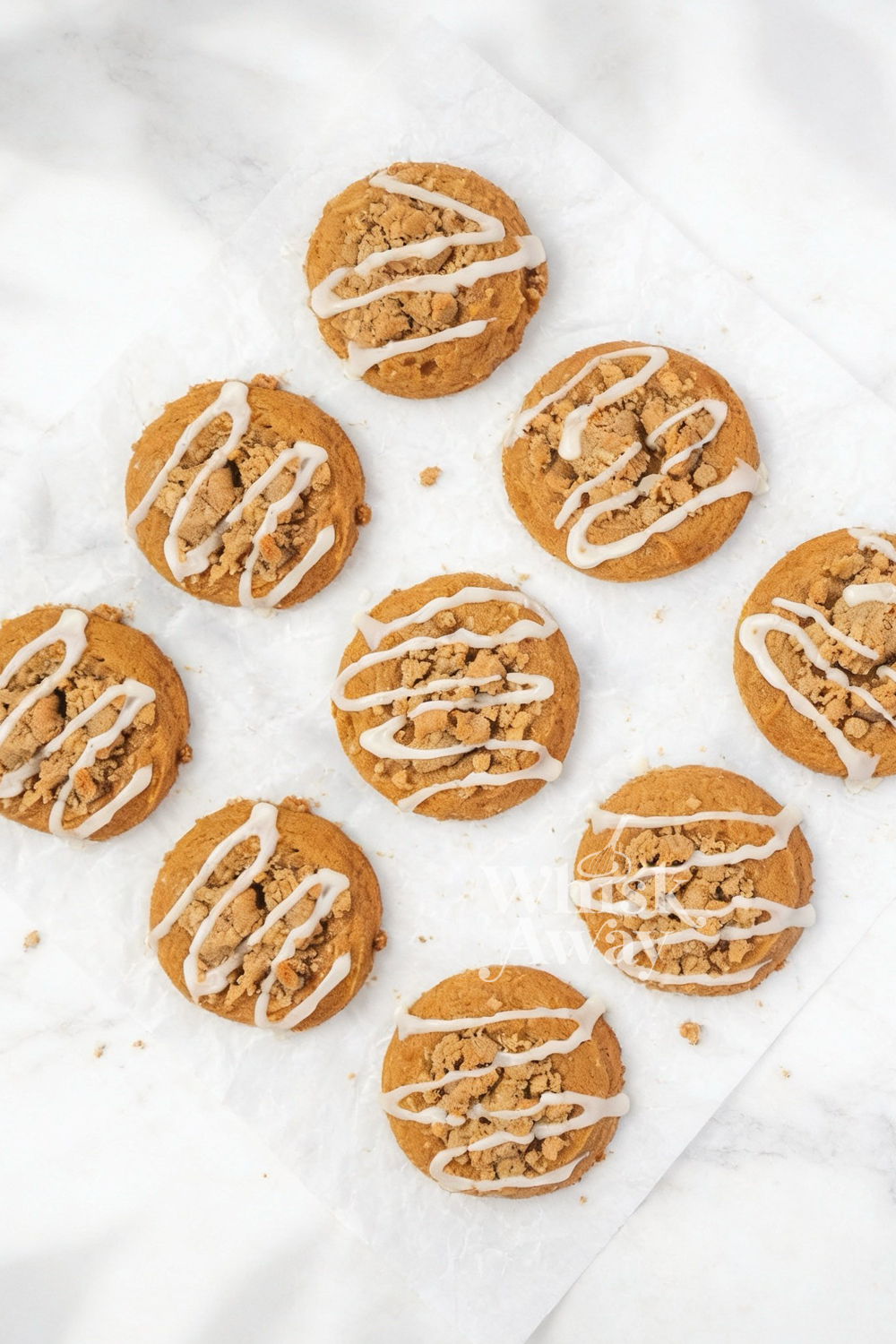 Pumpkin Coffee Cake Cookies