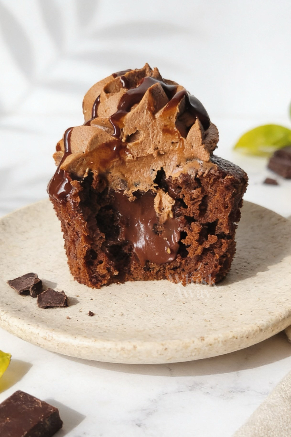 Triple Chocolate Cupcakes