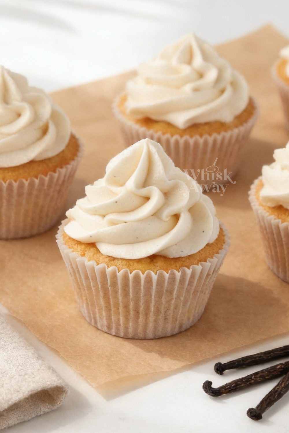 Vanilla Bean Cupcakes