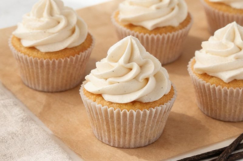 Vanilla Bean Cupcakes