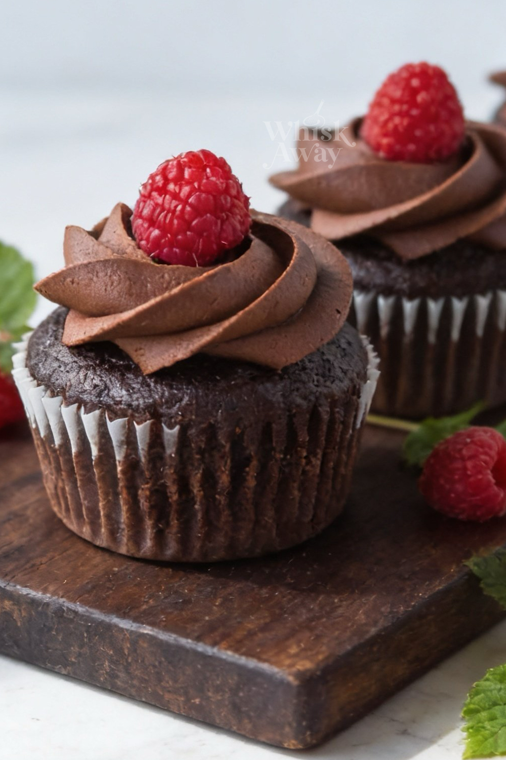 Vegan Chocolate Banana Cupcakes