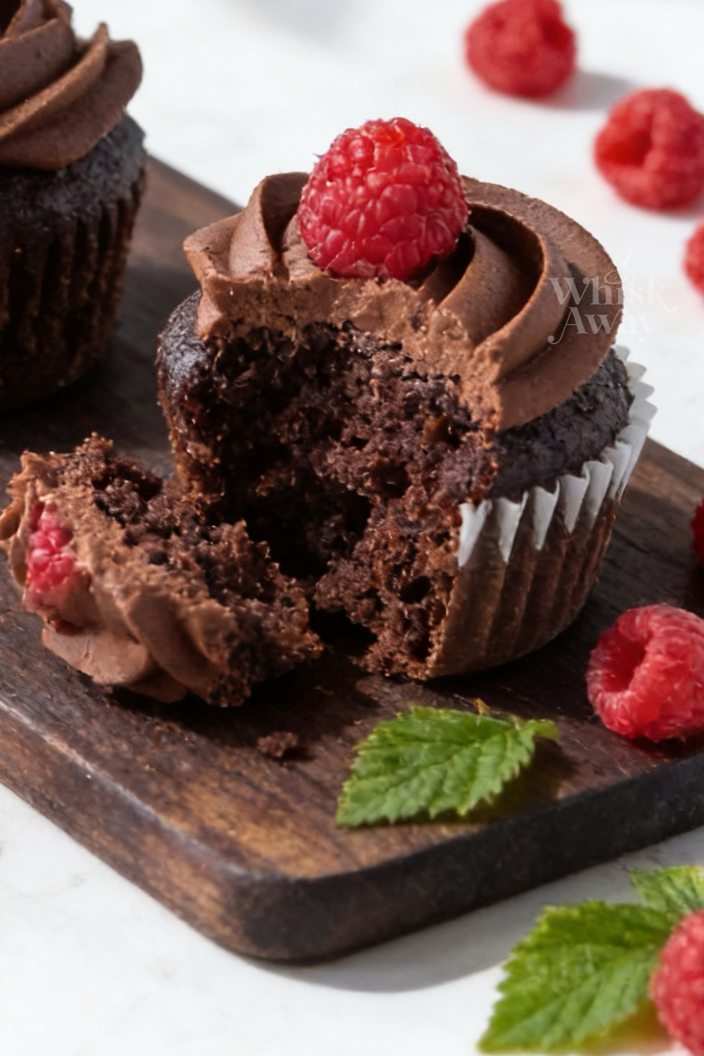 Vegan Chocolate Banana Cupcakes